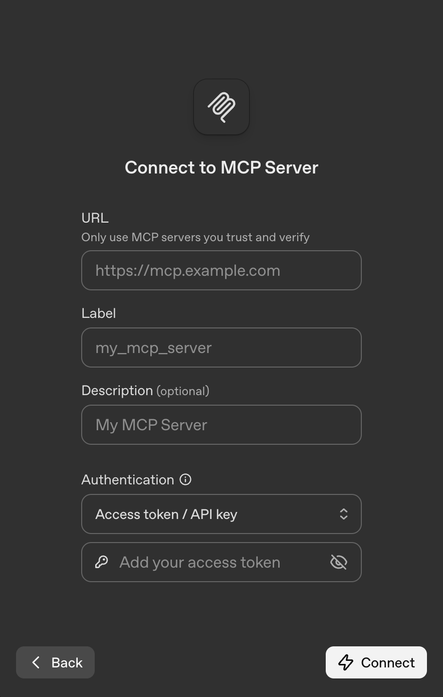 Connect to MCP Server in ChatGPT Agent Builder